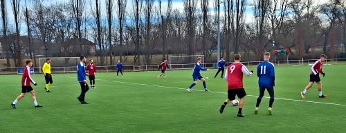 PU mužů Slavia HK B - FK Jaroměř, 25.1.2025, foto: Jiří Podolník